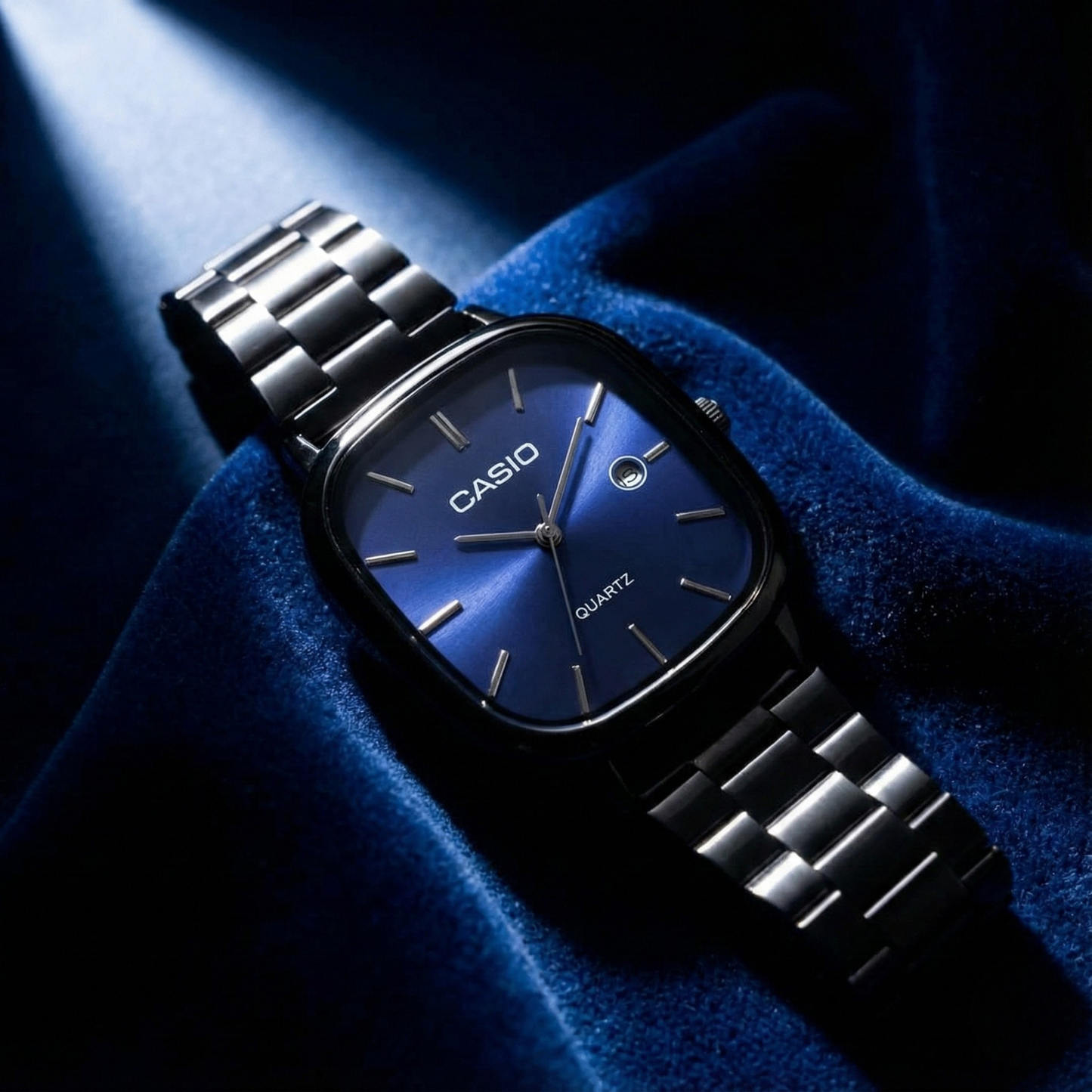 Casio Gri Vintage Saat Kar Beyazı