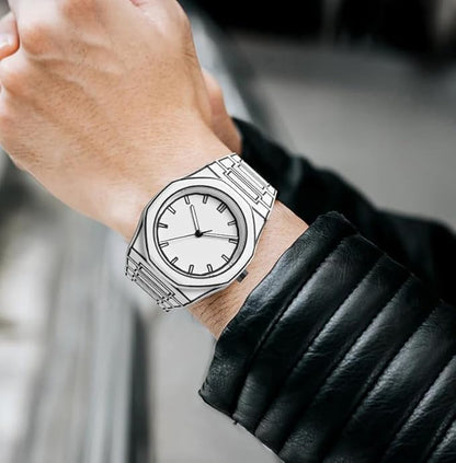 2D Sketch Şık Kol Saati