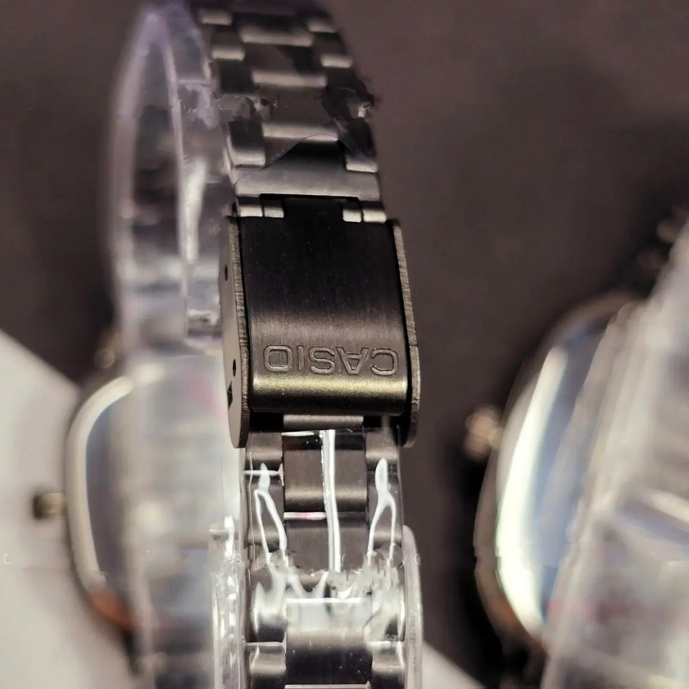 Casio Siyah Vintage Saat Seti Derin Lacivert