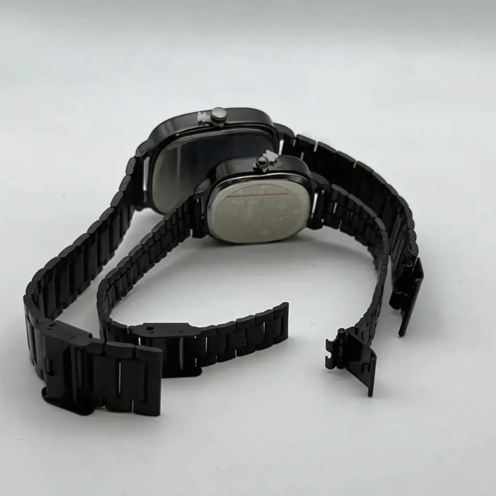 Casio Siyah Vintage Saat Seti Çam Yeşili