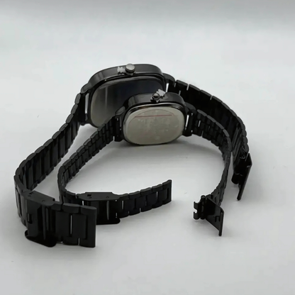 Casio Siyah Vintage Saat Seti Çam Yeşili